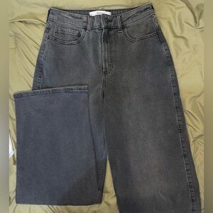 Women’s gray Hollister baggy jeans